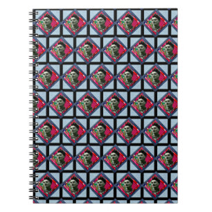 Carnet Frida Kahlo Retro Pink Denim