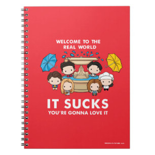 Carnet FRIENDS™   Bienvenue dans le monde réel Chibi