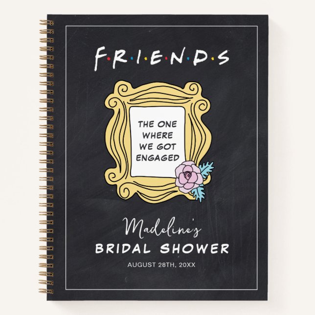 Carnet FRIENDS™ | Celui avec la Fête de Fiançailles (Devant)