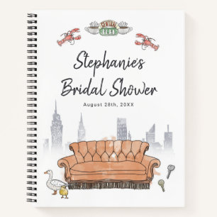 Carnet FRIENDS™   Invité à la Baby Shower Central Perk