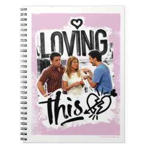 Carnet FRIENDS™ Joey, Rachel, & Ross - Aimer ça !