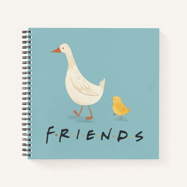 Carnet FRIENDS™ | Le poussin et le canard (Devant)