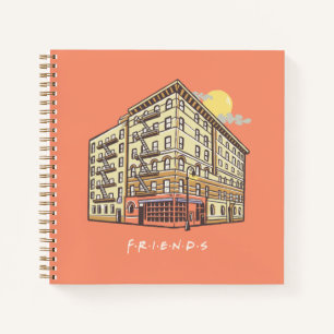 Carnet FRIENDS™   L'immeuble de l'appartement de Monica