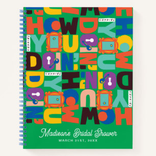 Carnet FRIENDS™ Liste de cadeaux pour les invités à une