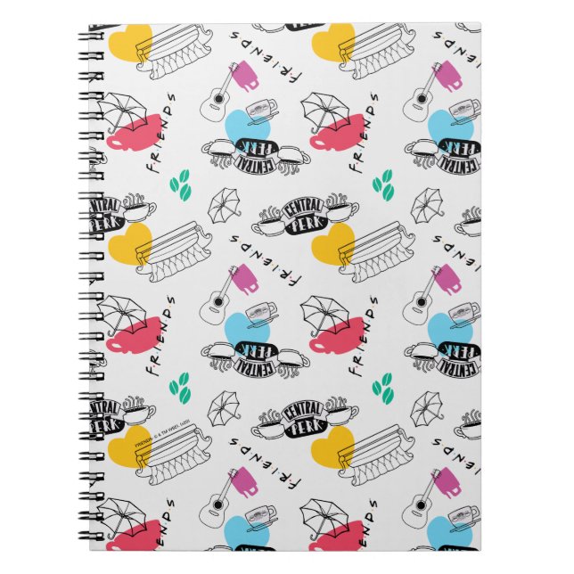 Carnet FRIENDS™ | Motif Iconique (Devant)