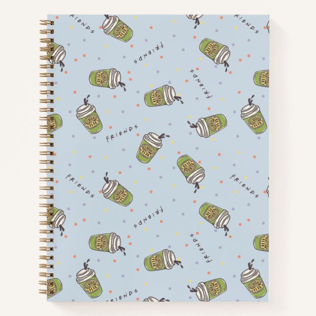Carnet FRIENDS™ | Motif Polka Dot Central Perk (Devant)