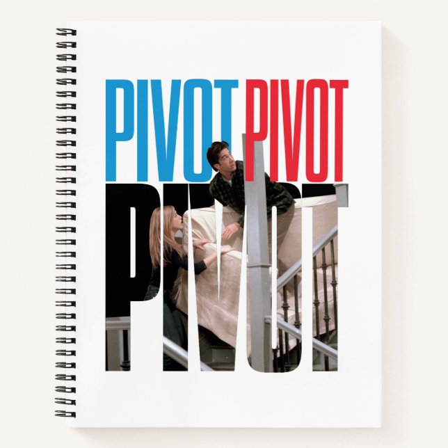 Carnet FRIENDS™ | PIVOT PIVOT PIVOT Citation (Devant)