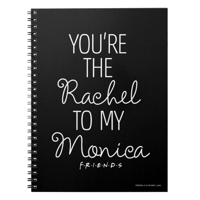 Carnet FRIENDS™ | Tu es la Rachel de ma Monica (Devant)