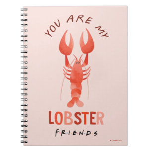 Carnet FRIENDS™   Vous êtes mon homard graphique aquarell
