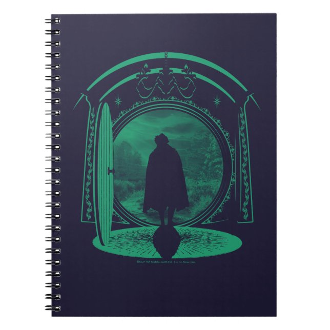 Carnet FRODO™ Leaving THE SHIRE™ Silhouette (Devant)