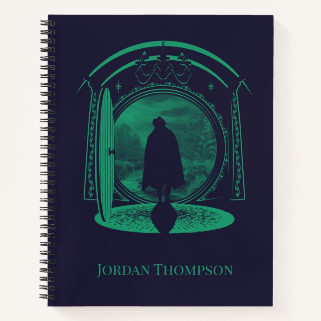 Carnet FRODO™ quittant LA TERRE NATALe™ Silhouette (Devant)