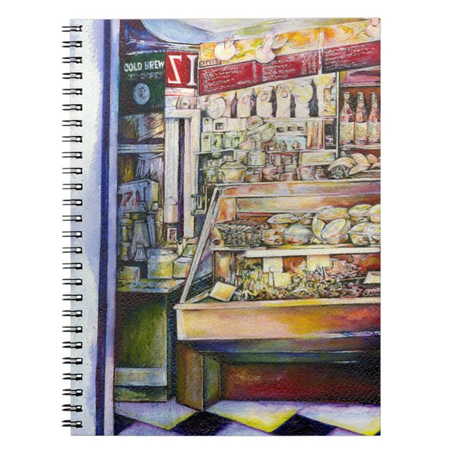 Carnet Froid Brew dans un Hot Deli (Devant)