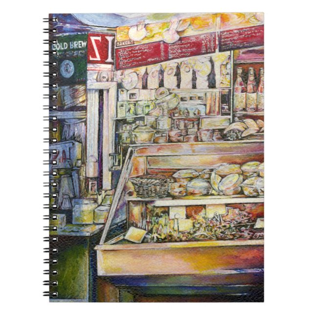 Carnet Froid Brew dans un Hot Deli (Devant)