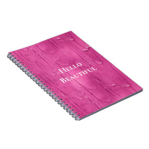 Carnet Froid de gâteau rose
