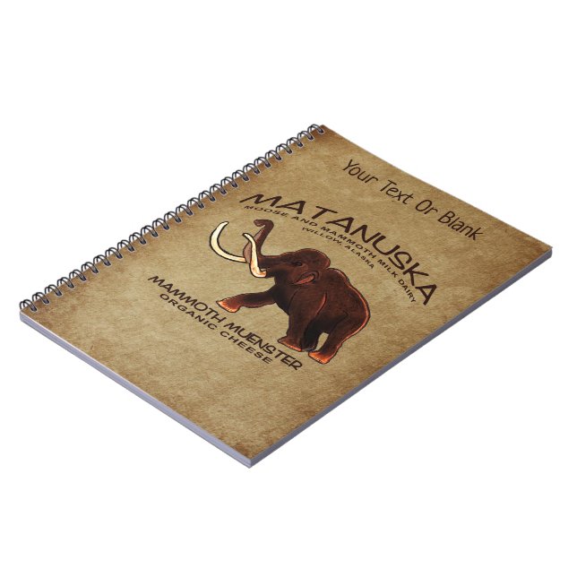 Carnet Fromage de menster Matanuska Mammoth (Côté gauche)