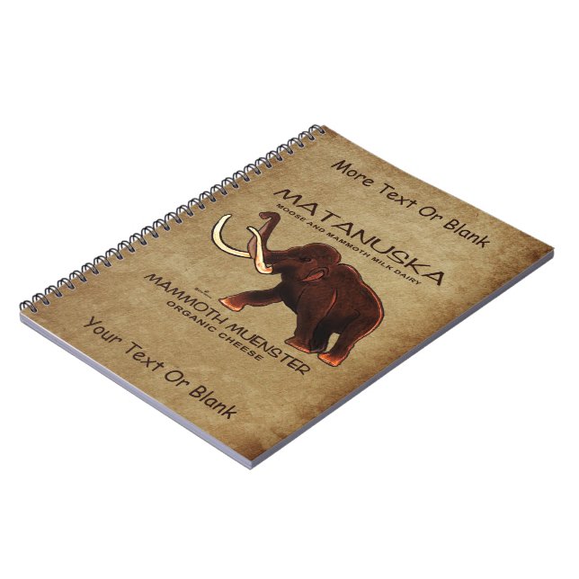 Carnet Fromage de menster Matanuska Mammoth (Côté gauche)