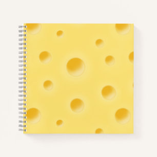 Carnet Fromage Suisse Avec Trou Joli Fromage Jaune