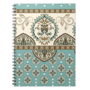 Carnet Frontière décorative de style marocain