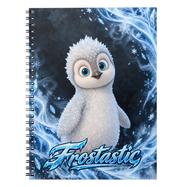 Carnet Frostastic Frosty le Manchot de Glace (Devant)