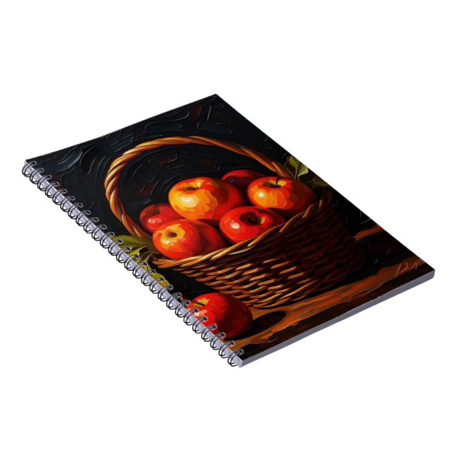 Carnet Fruit Basket Still Life Photo Notebook (Côté Droit)