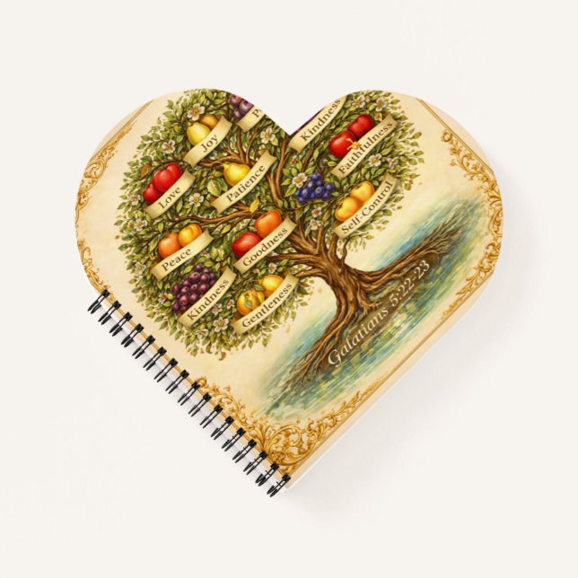 Carnet Fruit de l'Arbre de l'Esprit – Art mural (Devant)