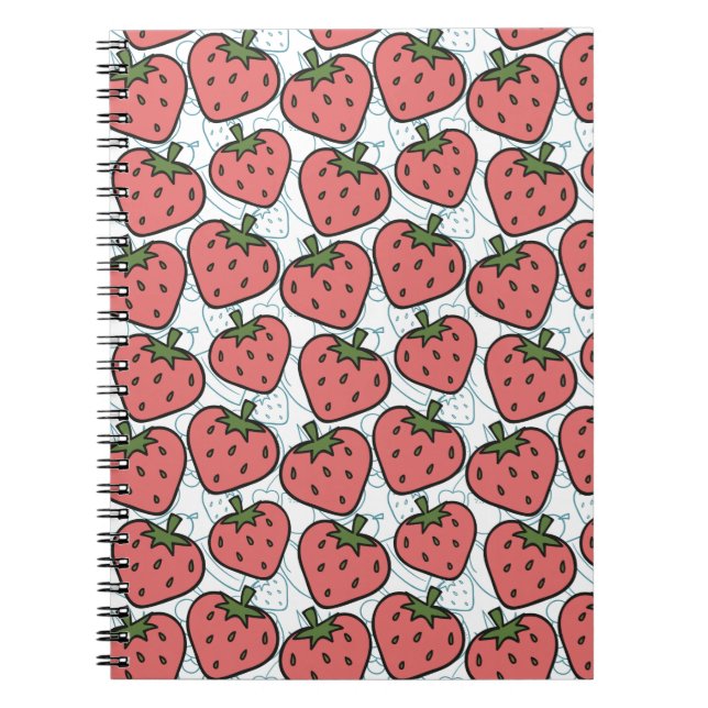 Carnet Fruit motif transparent | motif de surface de frui (Devant)