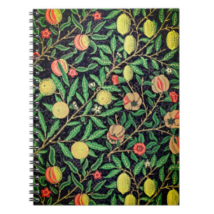 Carnet Fruit pattern