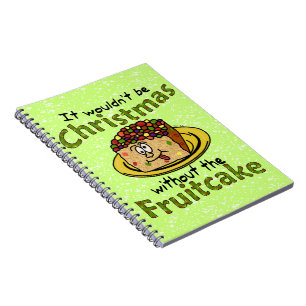 Carnet Fruitcake de Noël amusant