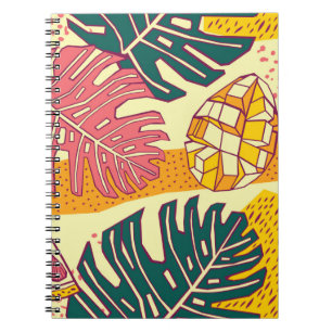 Carnet Fruits tropicaux, design motif