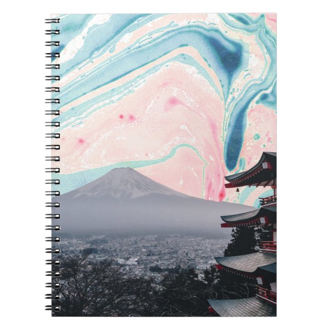 Carnet Fuji au lever du soleil (Devant)
