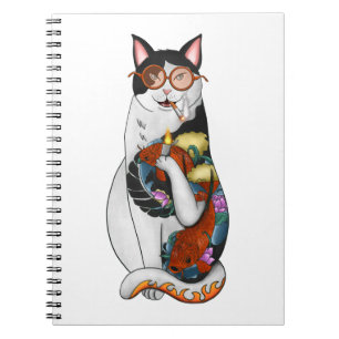 Carnet fumeur de chat
