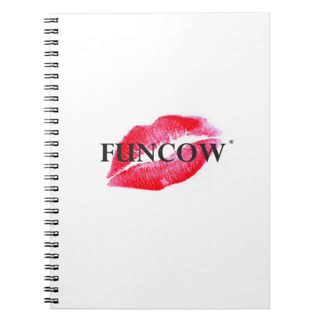 CARNET FUNCOW ROSE BISOU (Devant)