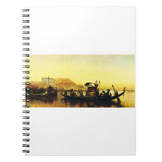 Carnet Funérailles d'une momie sur le Nil par Frederick A (Devant)
