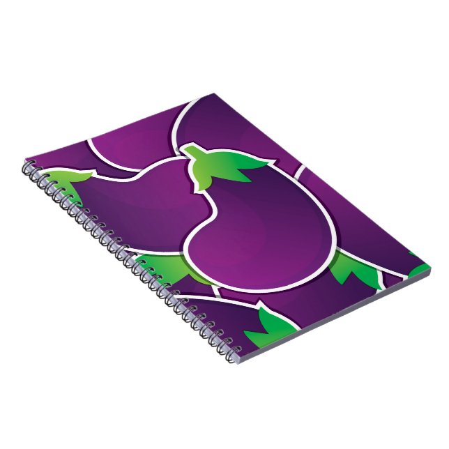 Carnet Funky eggplant (Côté Droit)
