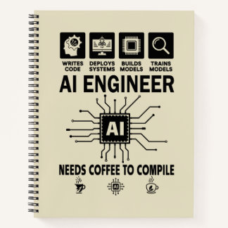Carnet Funny AI Engineer Coding Programmer Developer Tech