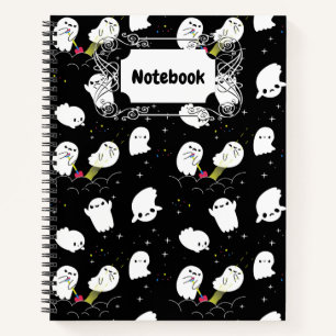 Carnet Funny Boo Halloween Ghost Adventure Chasse au trés