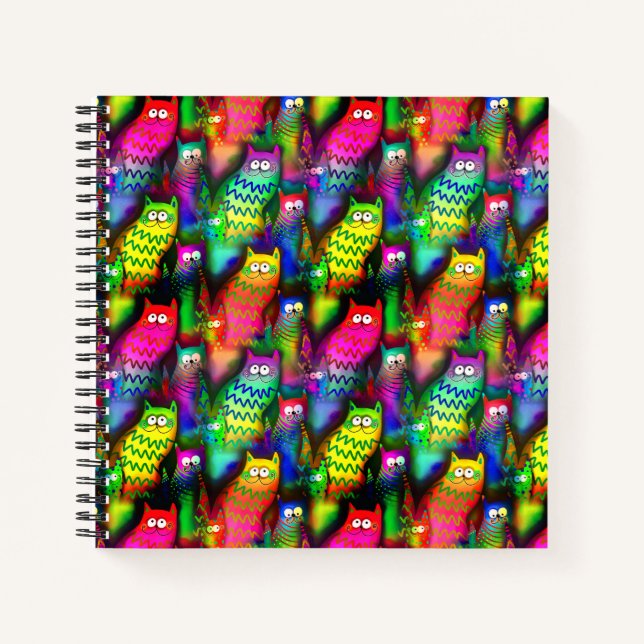 Carnet Funny Cats Motif-54578 (Devant)