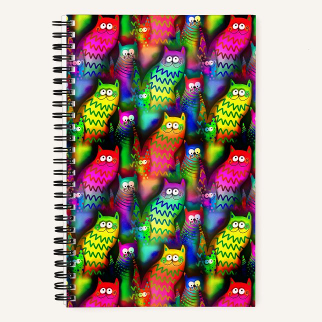 Carnet Funny Cats Motif-54578 (Recto)