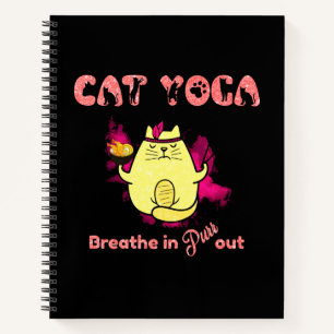 Carnet Funny Chat Yoga