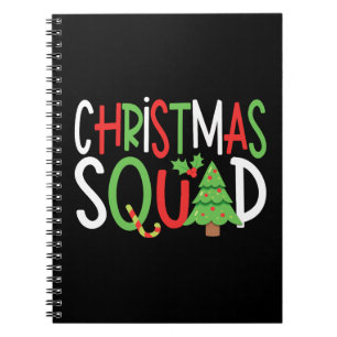 Carnet Funny Christmas Squad Famille Vacances