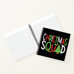Carnet Funny Christmas Squad Famille Vacances