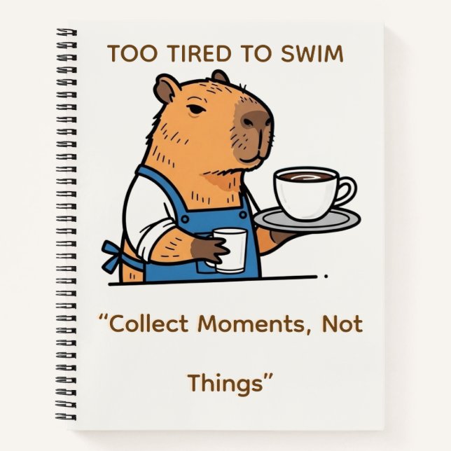 Carnet Funny Coffee Notes Book (Devant)