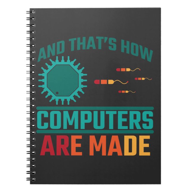 Carnet Funny Computer Science Hardware Coder It Admin (Devant)