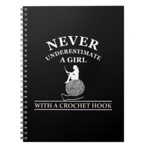 Carnet Funny crochet citation crocheters cadeau
