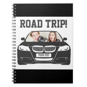 Carnet Funny Custom Car Photo Voyage routier