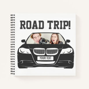 Carnet Funny Custom Car Photo Voyage routier