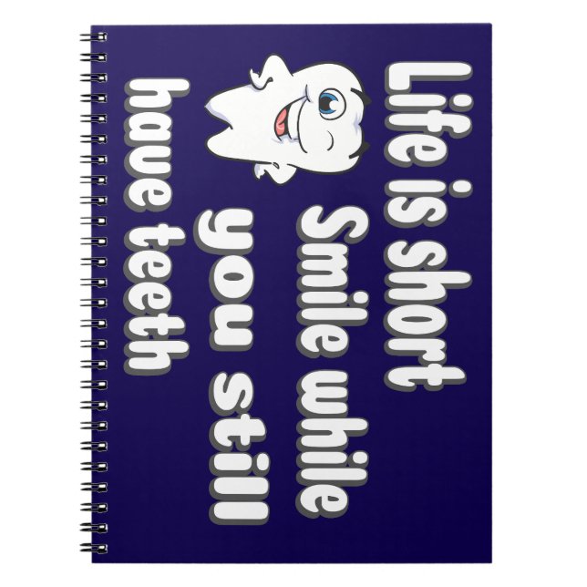 Carnet Funny Dental Quote (Devant)