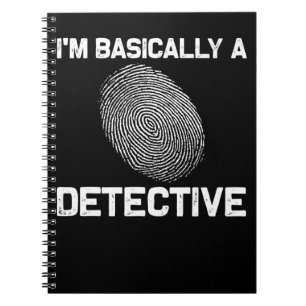 Carnet Funny Detective Crime Investigation Drama Reader