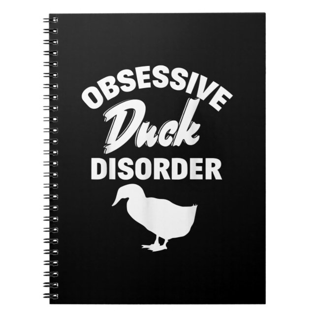 Carnet Funny Duck Hunting Odd Obsessive Duck Disorder (Devant)