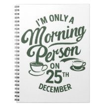 Funny Festive Notebook